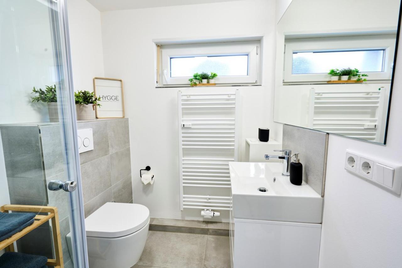 Modernes Apartment *Liobablick Nr. 5* - Fewo In Fulda/Petersberg بيترسبرغ المظهر الخارجي الصورة